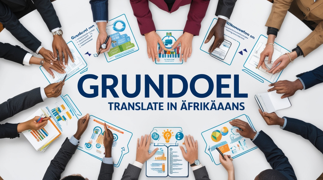 Grundoel Translate in Afrikaans