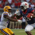 South Alabama football vs LSU Tigers football match player stats