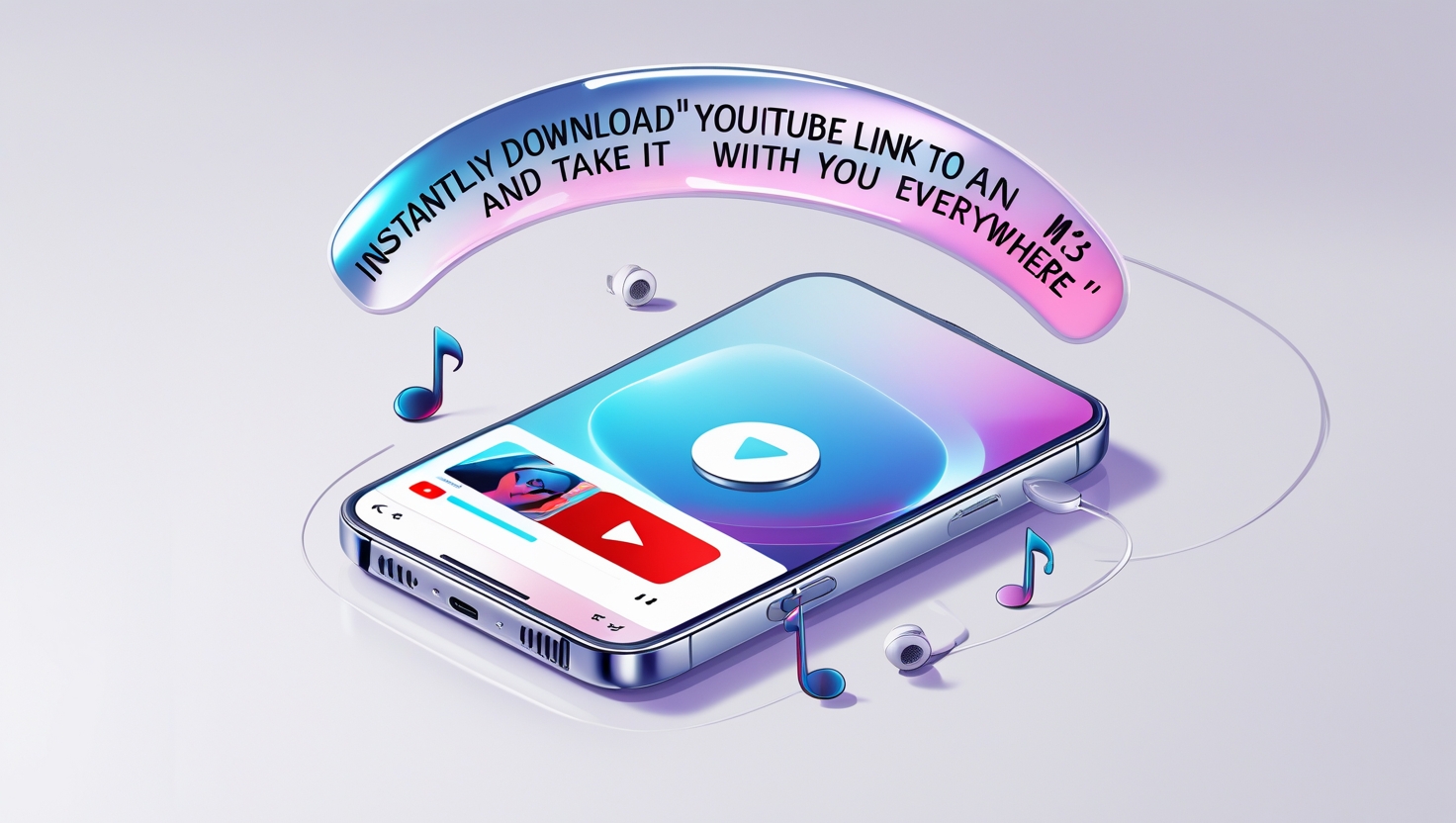 YouTube link to an MP3